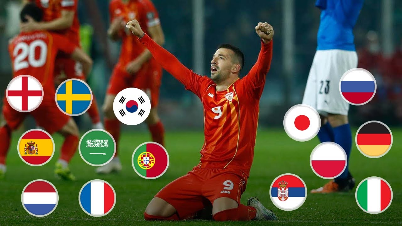 Commentators react to Trajkovski's goal against Italy | World Cup
