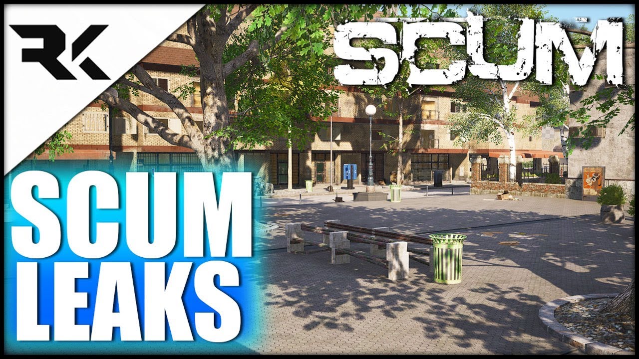SCUM - WE HAVE LEAKS!! New City + New Airfield! + Motorbike & Tractor!