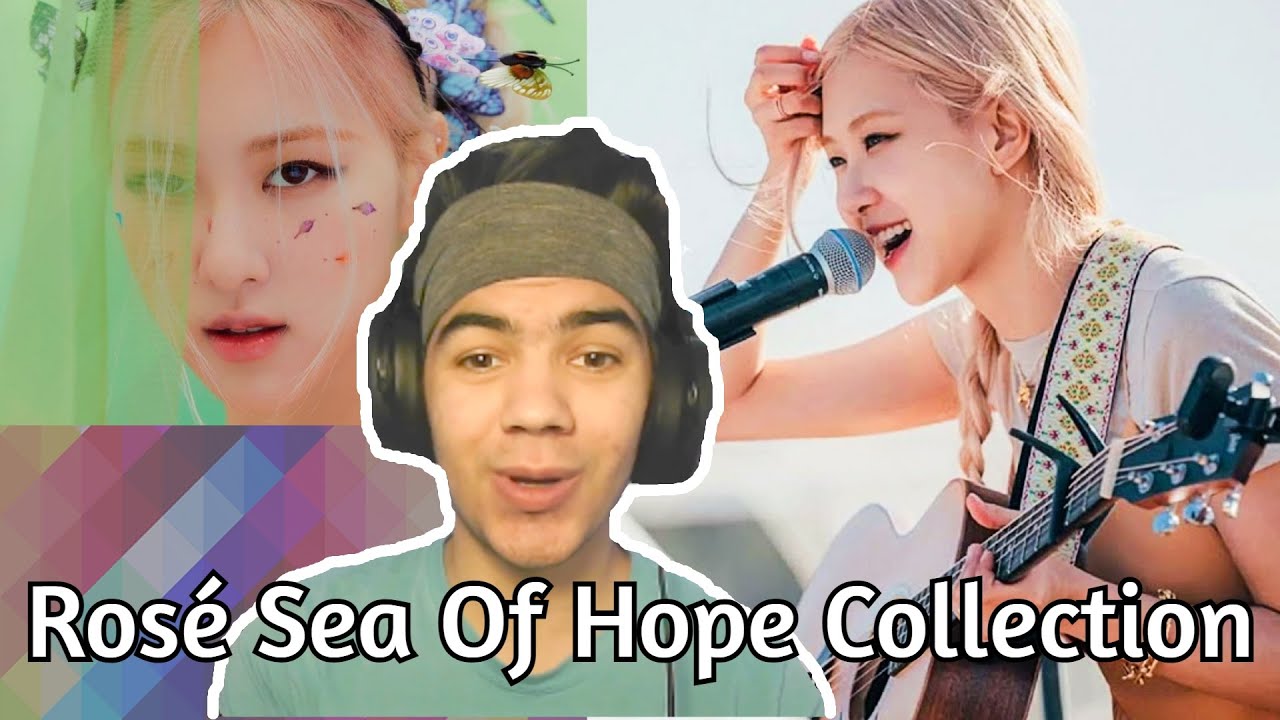 REACTING to all ROSÉ SEA OF HOPE COVERS - Gone, If I Aint Got You, The Only Exception, and More