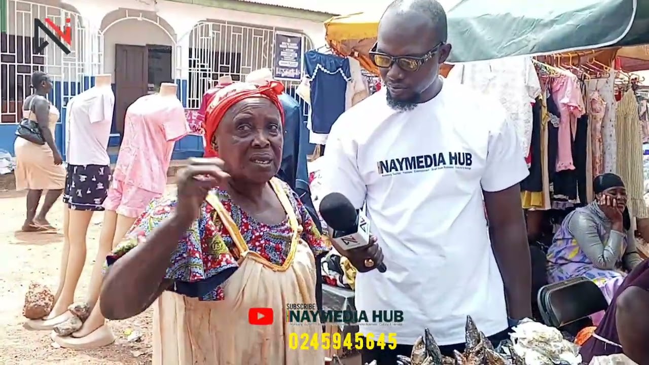 Year under Review; Domase Marker women review on MP for sunyani west district😬after 1year of service