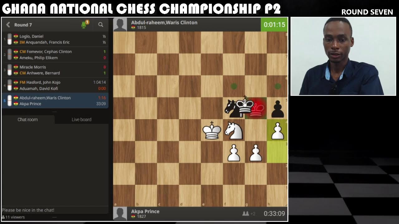 GNCC - PHASE 2 LIVE COMMENTARY !lichess.org !coaching !discord