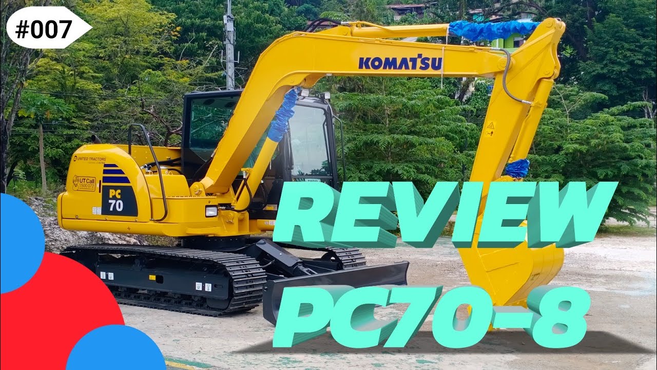 Review Excavator Komatsu PC70-8