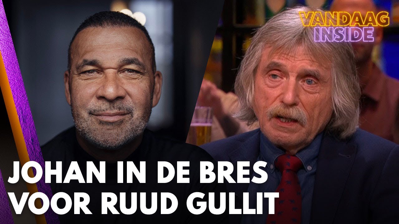 Johan in de bres voor Ruud Gullit: ‘Profiteurs, schandalig!’ | VANDAAG INSIDE