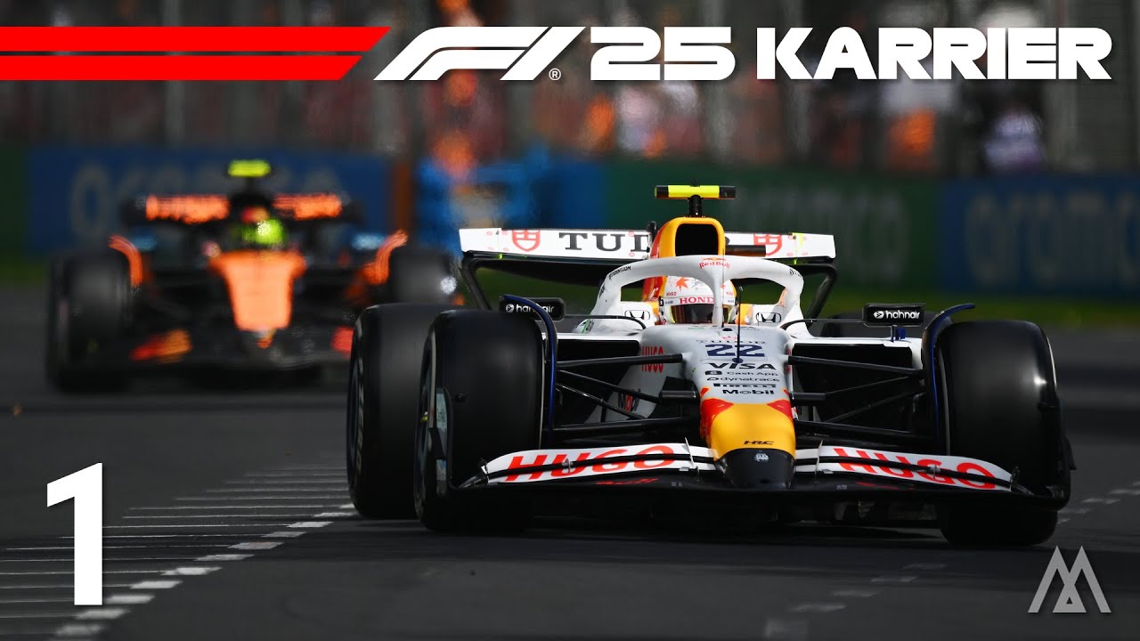 ŐR&Uuml;LETES SZEZONNYIT&Oacute; 🔥 F1 25 Karrier M&oacute;d #1 | 06.07.