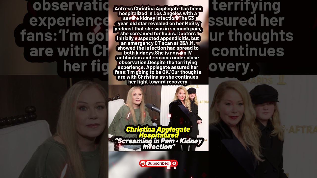 Christina Applegate’s Emotional Health Update Shocks Fans