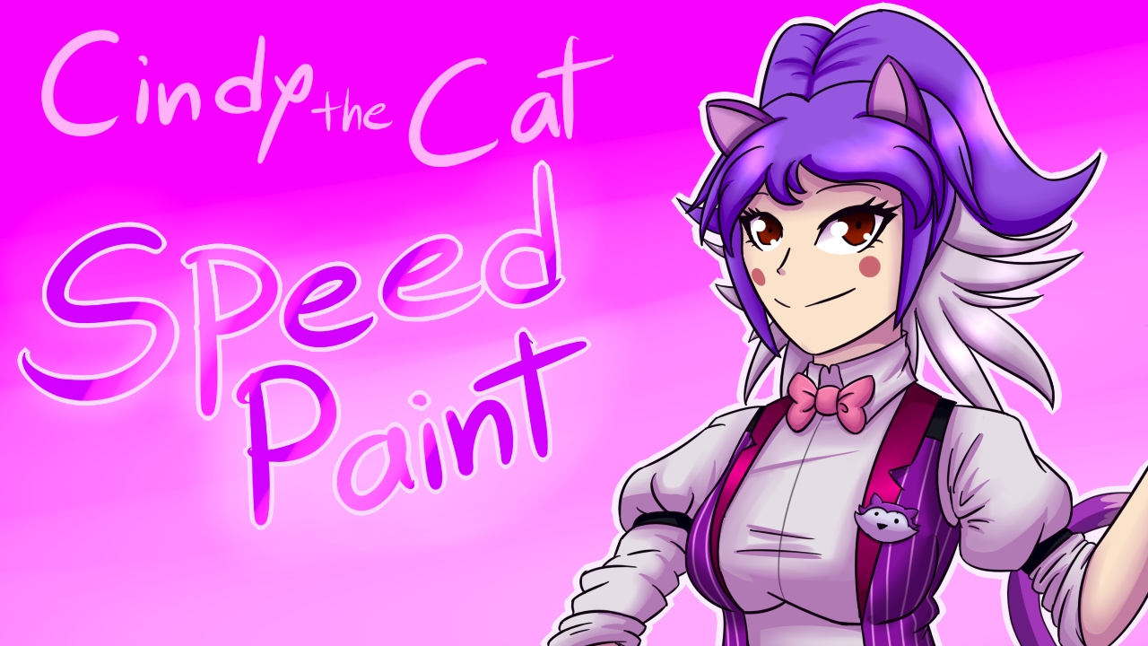 FNaC: Cindy the Cat (Wolf-con-f) [Speedpaint]