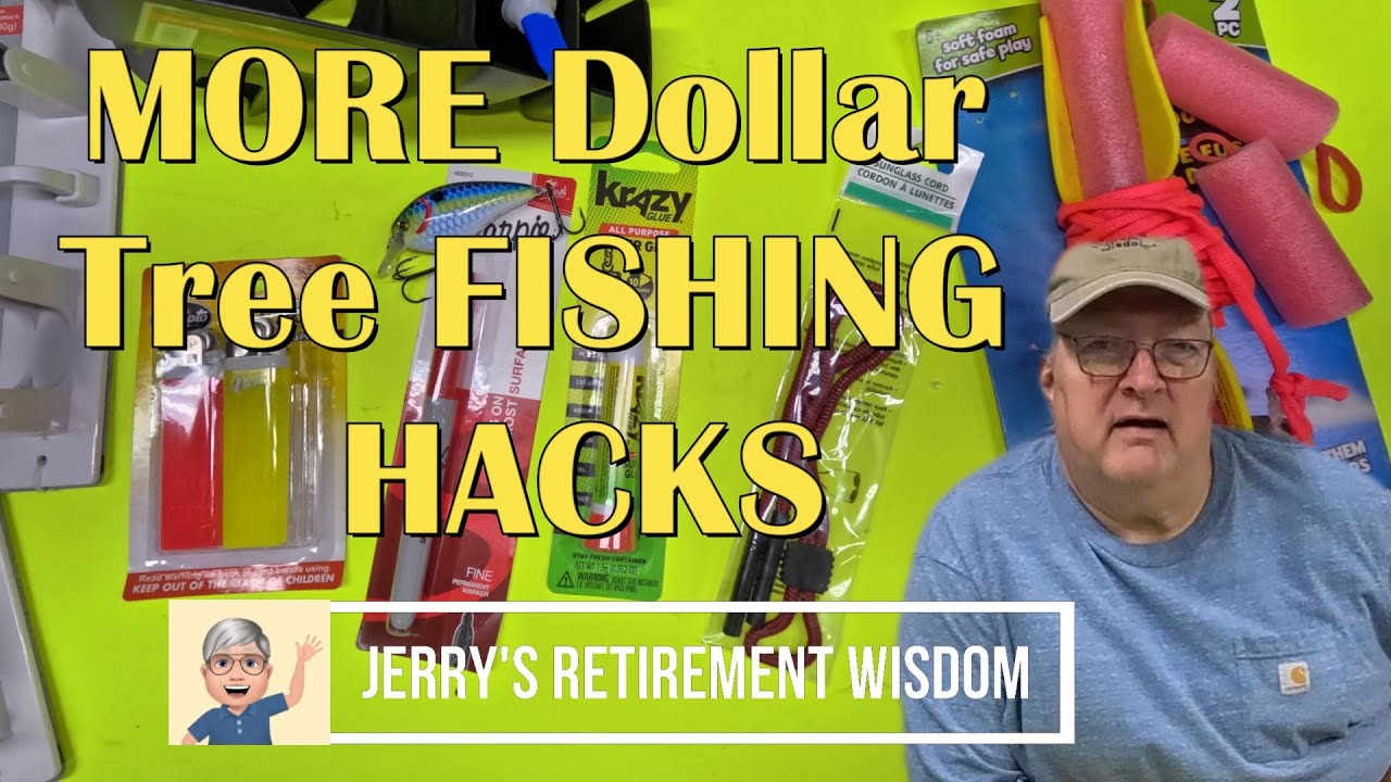 More Dollar Tree Fishing HACKS !