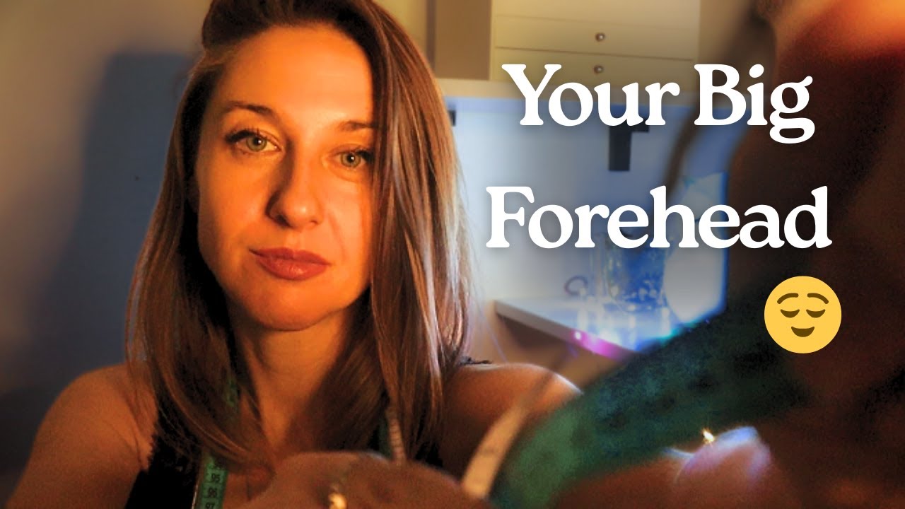ASMR Forehead Measuring for Sleep ✨ Close-Up Personal Attention & Precise Measurements