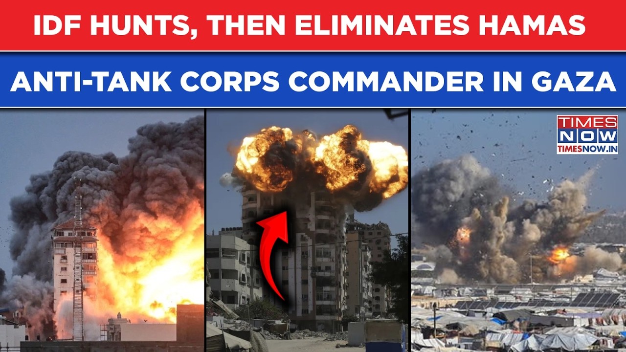 IDF HUNTS, Then ELIMINATES Hamas Anti-tank Corps COMMANDER In Gaza Even As IRAN WAR Rages