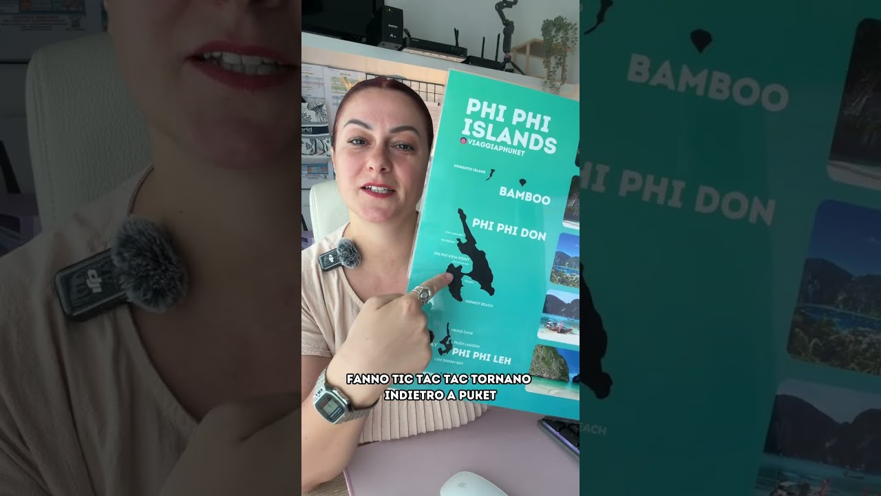 Tour Phi Phi islands 🔝 Escursione in italiano al mattino presto per evitare la folla 🏝️🥳