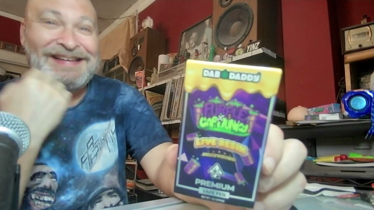 #skippysimon DAB DADDY PURPLE CAP JUNKY LIVE RESIN VAPE #review #unboxing #mukbang #comedy #humor