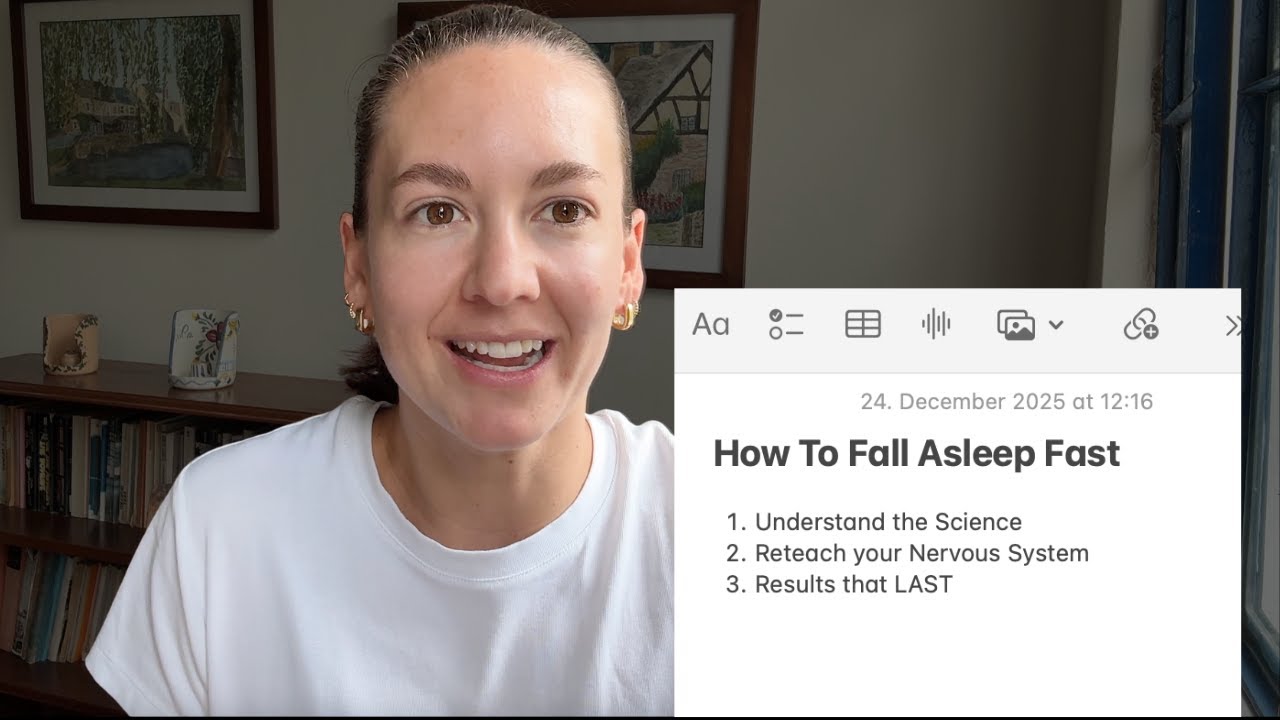 How to fall asleep FAST (and achieve peaceful sleep)!
