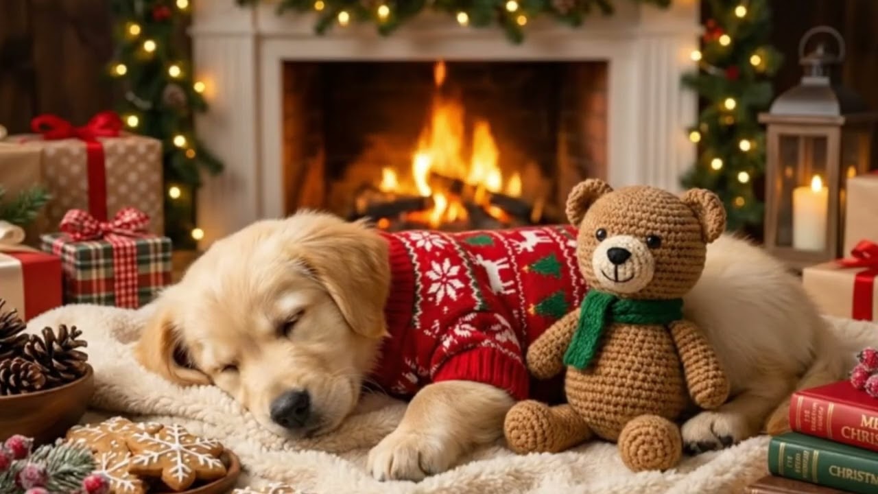12 HOURS Dog Calming Music 🐶❄️ Anti Separation Anxiety Relief Music Deep Sleep 🎶 No Adsday 3 #dogcat