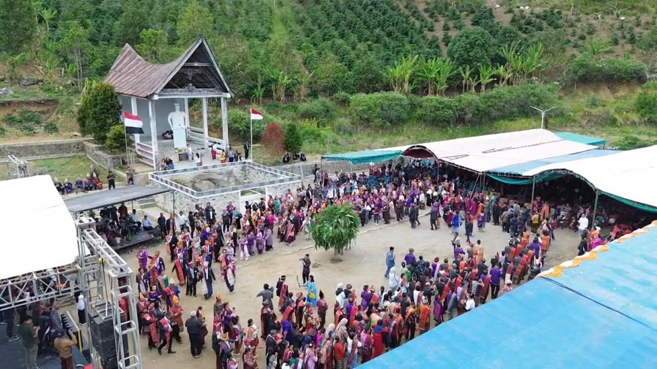 Ribuan Pomparan Raja Pasaribu Berkumpul dalam Pesta Bolon di Batu Hobon
