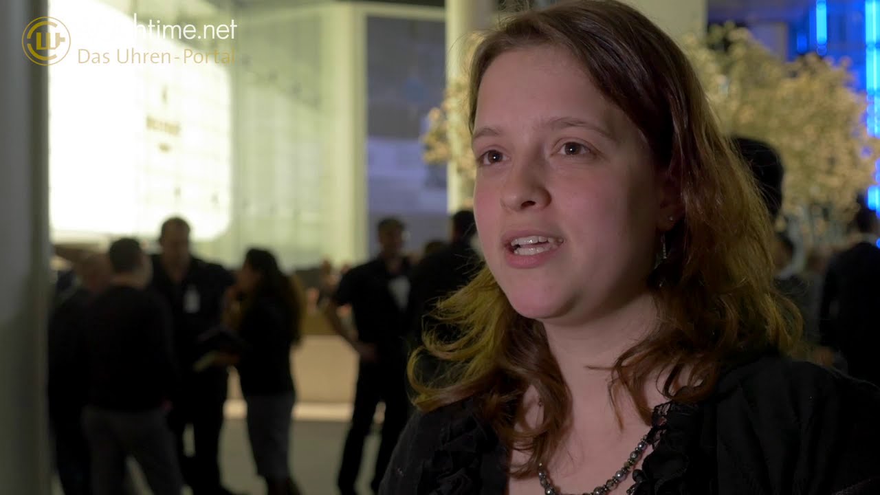 Sophia K&uuml;mmerle, Transaction Editor Volont&auml;rin Watchtime.net, &uuml;ber die Baselworld 2015