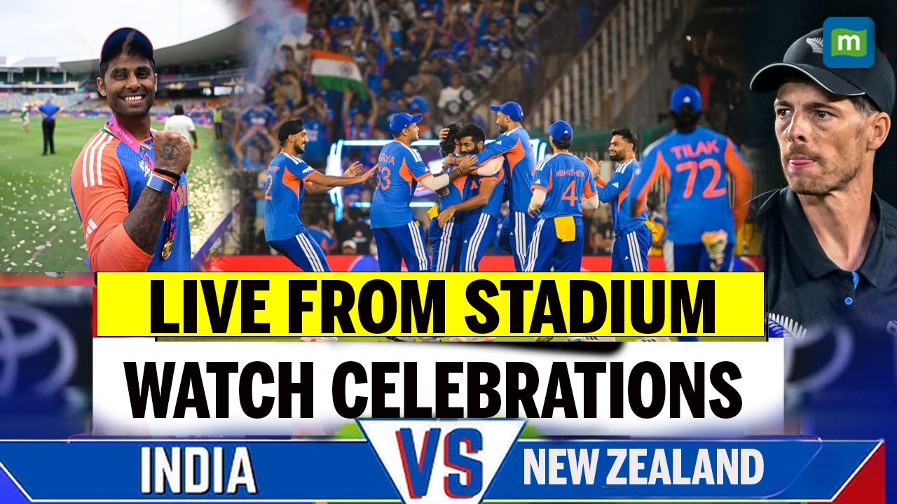 🔴Live From Stadium : Party Starts at Narendra Modi Stadium as India wins T-20 World Cup 2026