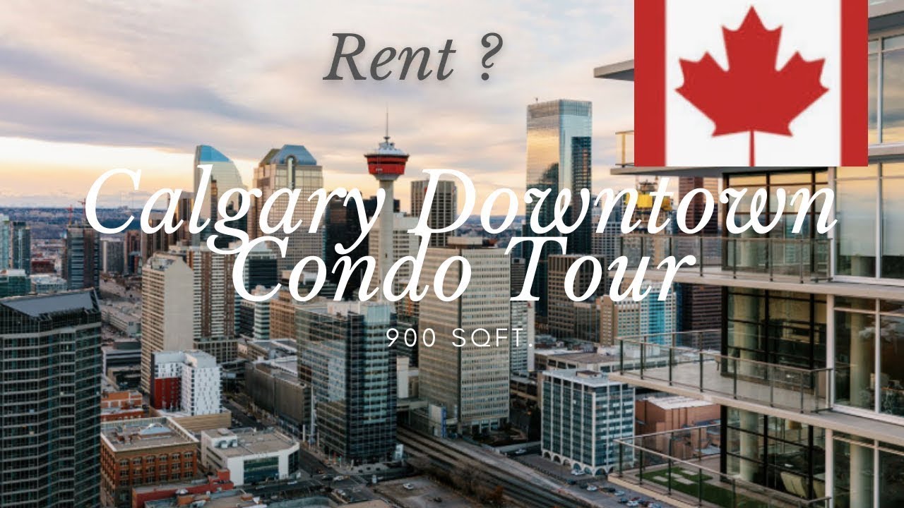 Condo Tour | What a $900 Apartment In Downtown Calgary Looks Like | Rent in Canada