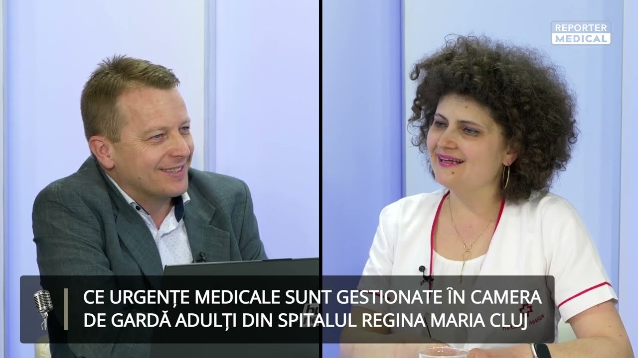 Tipuri de urgențe medicale gestionate în Camera de Gardă Adulți din Spitalul Regina Maria Cluj