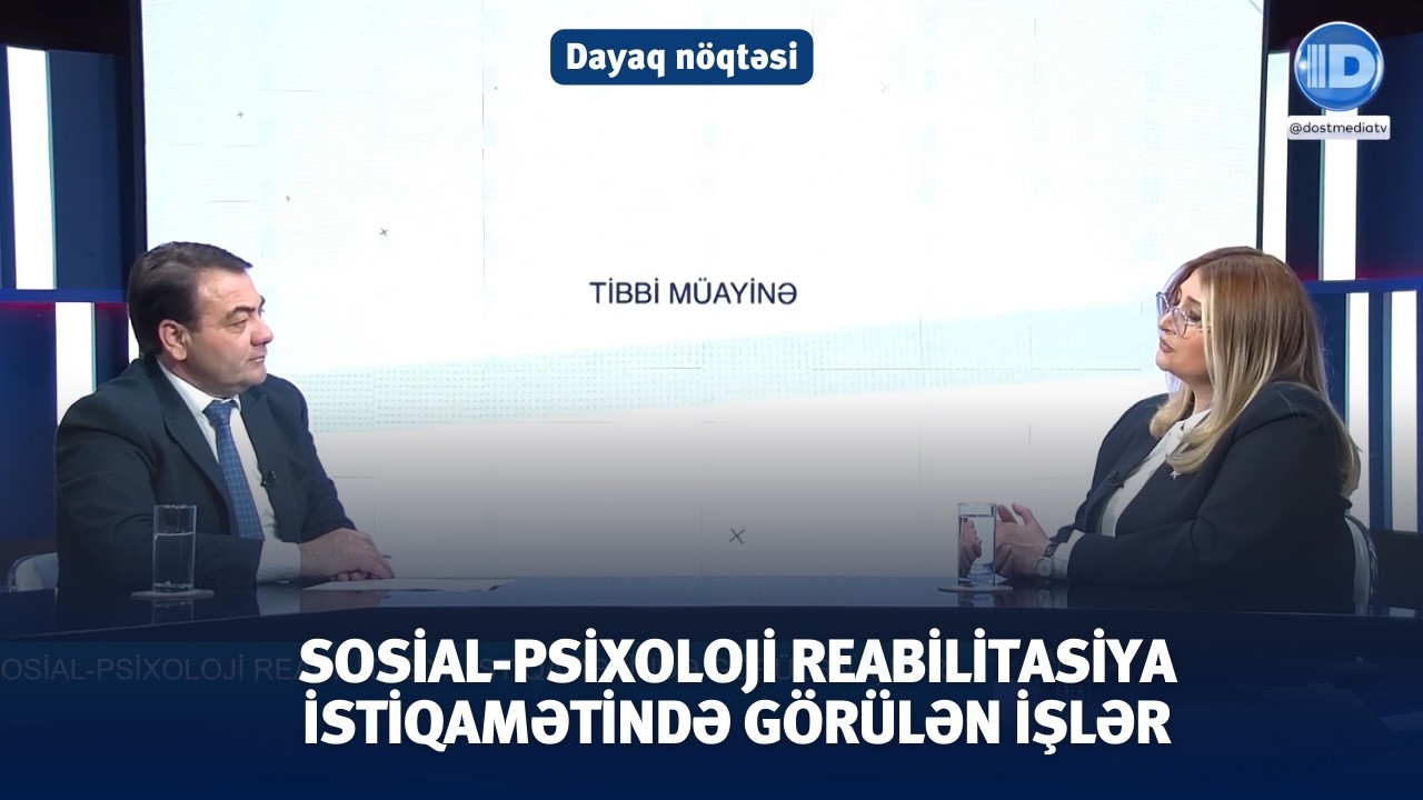 Sosial-psixoloji reabilitasiya istiqamətində görülən işlər | Dayaq nöqtəsi - 13.03.2026