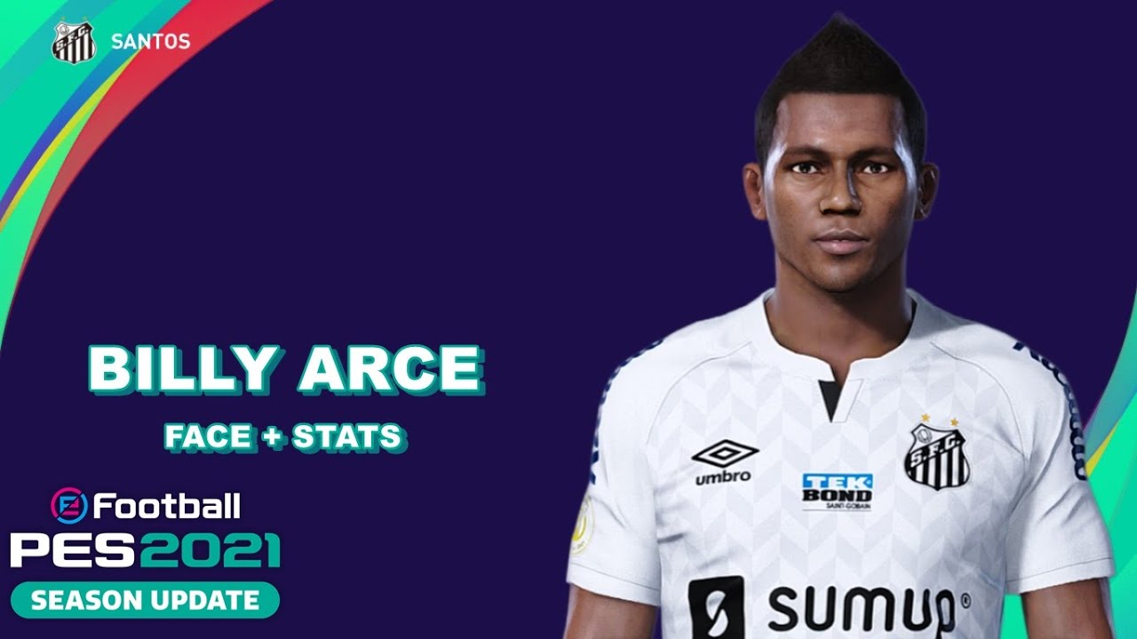 BILLY ARCE PES 2021 (SANTOS FC) EFOOTBALL COMO FAZER