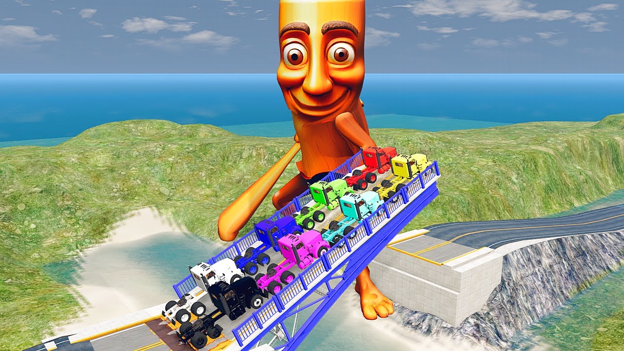 Tung Tung Tung Sahur VS Cars #7 BeamNG.Drive
