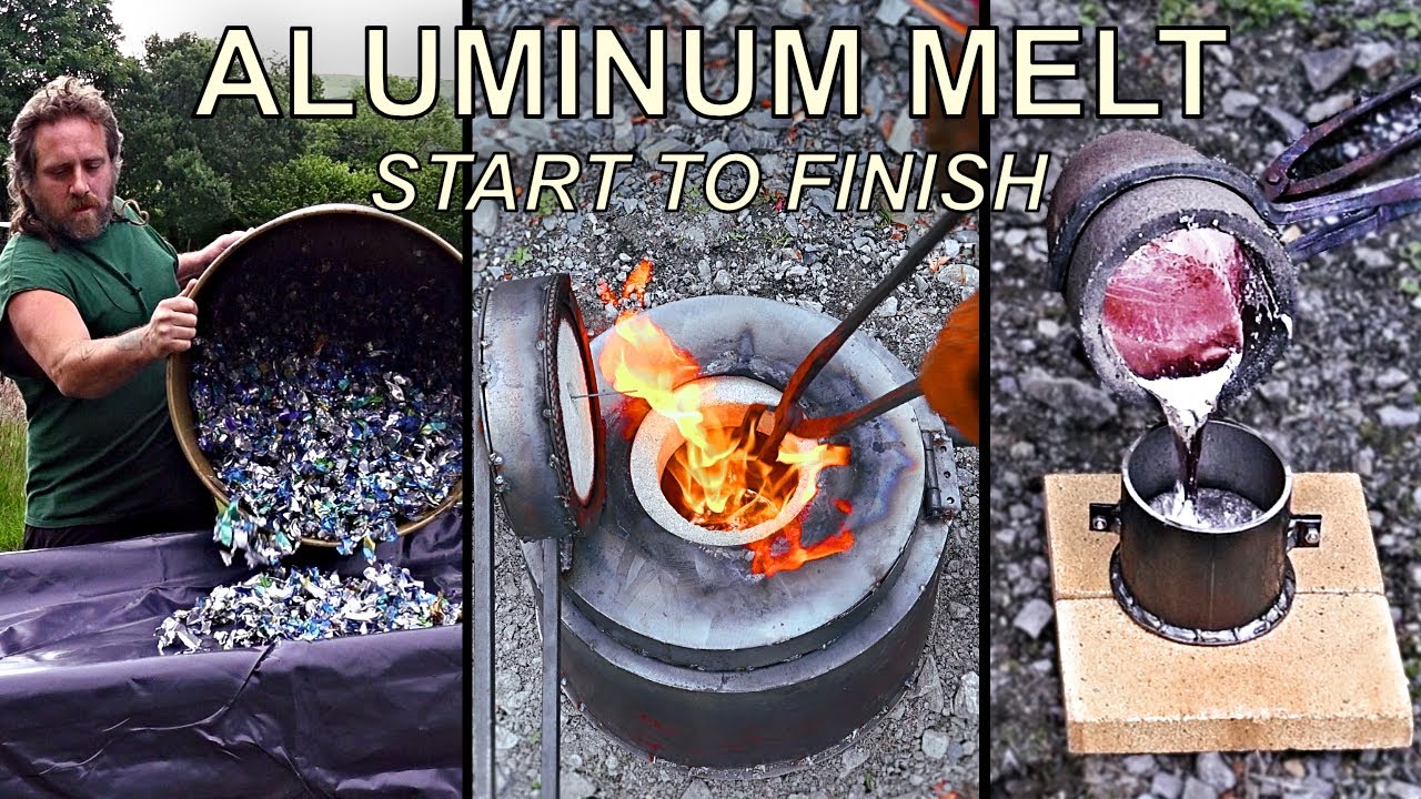 DIY Casting: High Quality Aluminum from Recycled Cans!