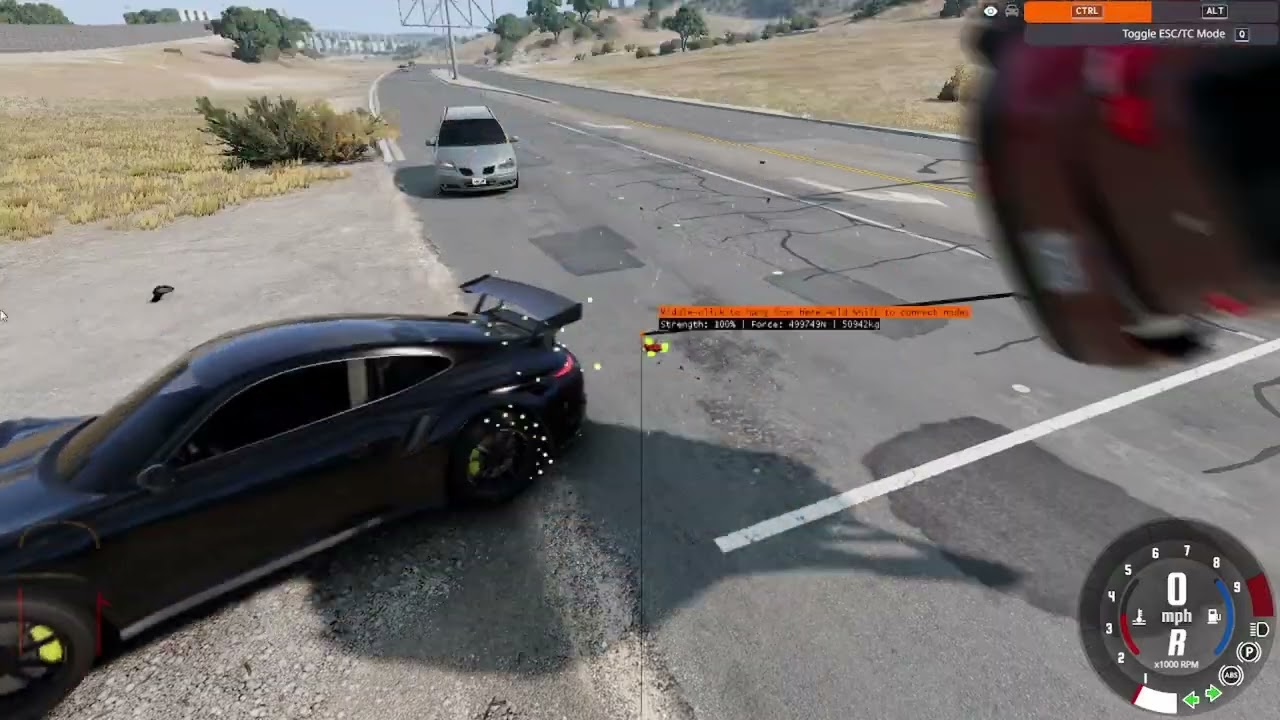 Driving Around In The Porsche 911|  BeamNG | ULTRA SETTINGS