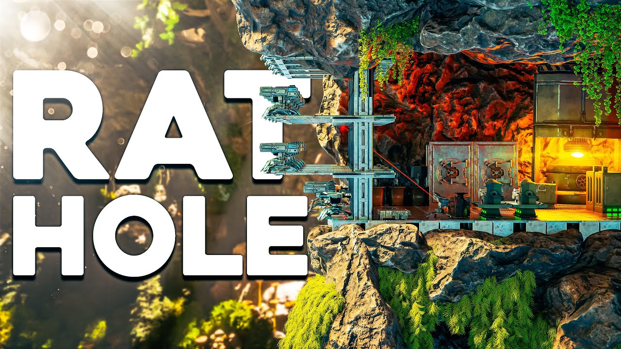 Solo ARK But I Claim An Unraidable Rathole!