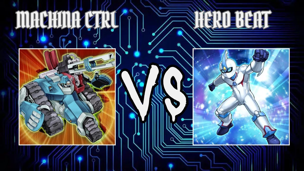 sparky(Machina Control) vs CincyJames(Hero Beat) | Yugioh Edison Format | Dueling Book