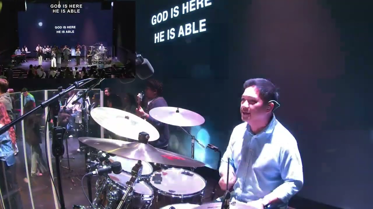 4 Jan 2025, Drum Cam View