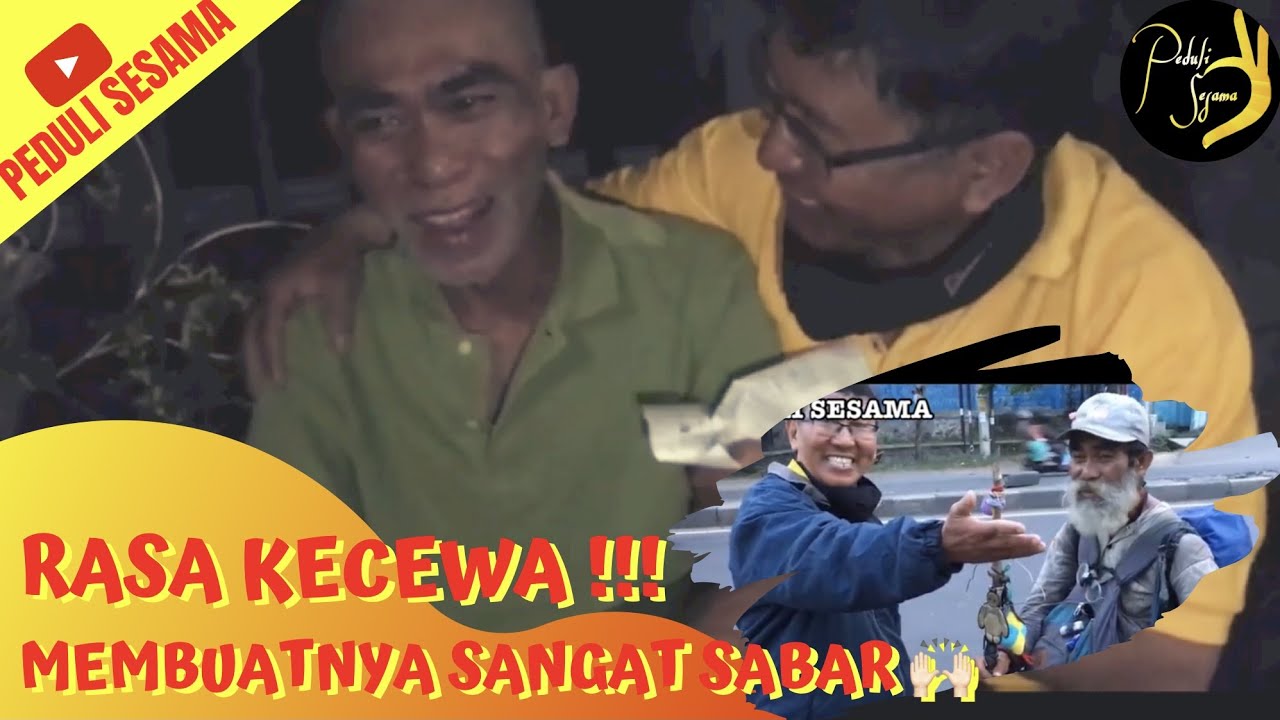 PAK GUNANTO SINAU URIP 😇 SABAR ❗️, JALAN KAKI DARI BANDUNG BANYUWANGI PP - ODGJ GUNANTO ASAL BANDUNG