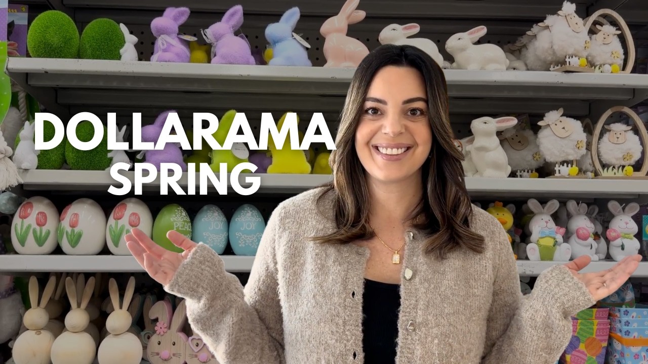NEW Dollarama Easter & Spring Decor 🌷 Everything Worth Buying!