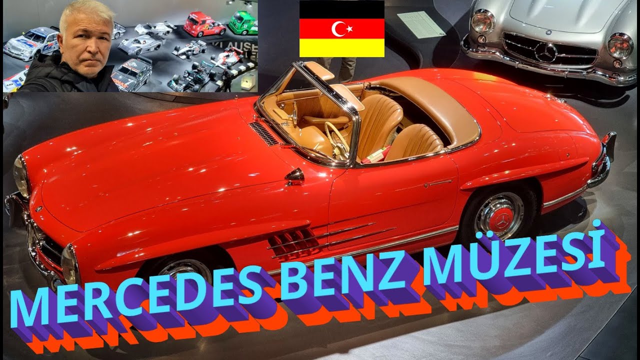 Mercedes  Benz müzesi gezisi -  Stuttgart - Almanya