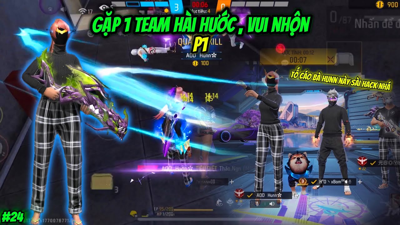 FREE FIRE | Giả Gái Ghép Kênh Thế Giới 