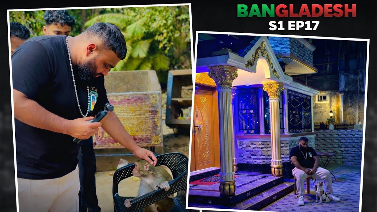 BANGLADESH - MONKEY TRIED TO BITE ME - SUNGA FITA - S1 EP17 