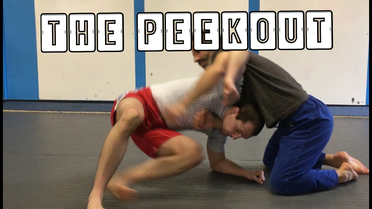 Simple way to escape and reverse front chokes from turtle- The Peekout