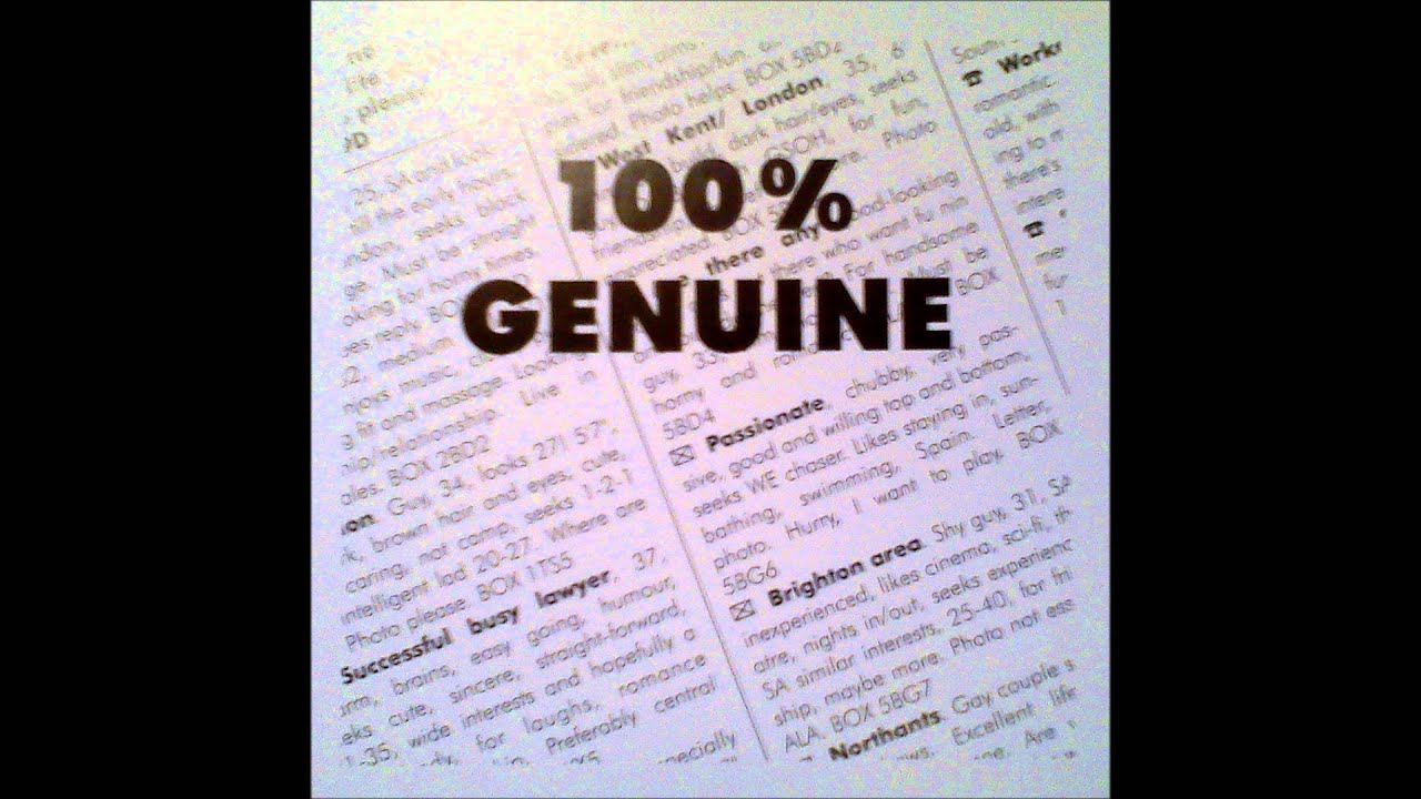 100% GENUINE (BOX 2676) (Rare/odd Rephlex Records release) full album