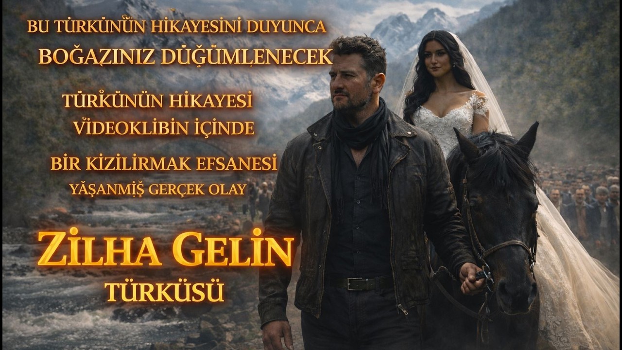 Bu türküyü dinlerken boğazın düğümlenecek…gerçek hikayesi klibin içinde  (Zilha Gelin)#müzik #türkü