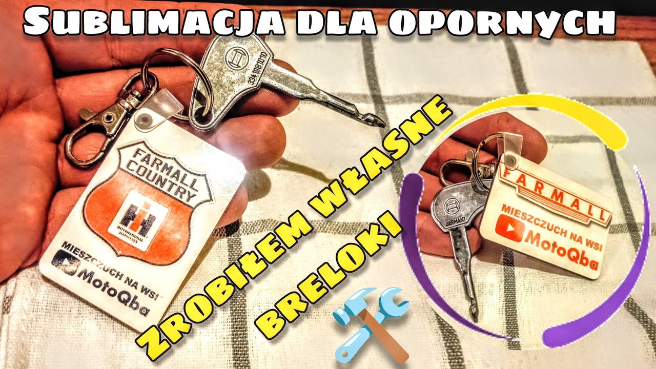 SUBLIMACJA - DRUK od 0 do BOHATERA 🤣 BRELOK SMYCZ KUBEK KOSZULKA #MotoQba #sublimacja #druk