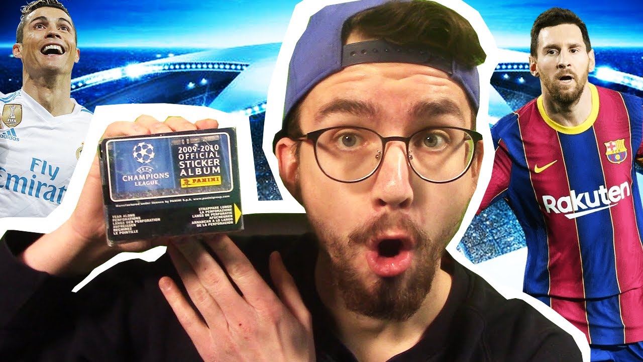 Komplette PANINI CHAMPIONS LEAGUE STICKER BOX aus dem Jahr 2009 öffnen 😱🔥