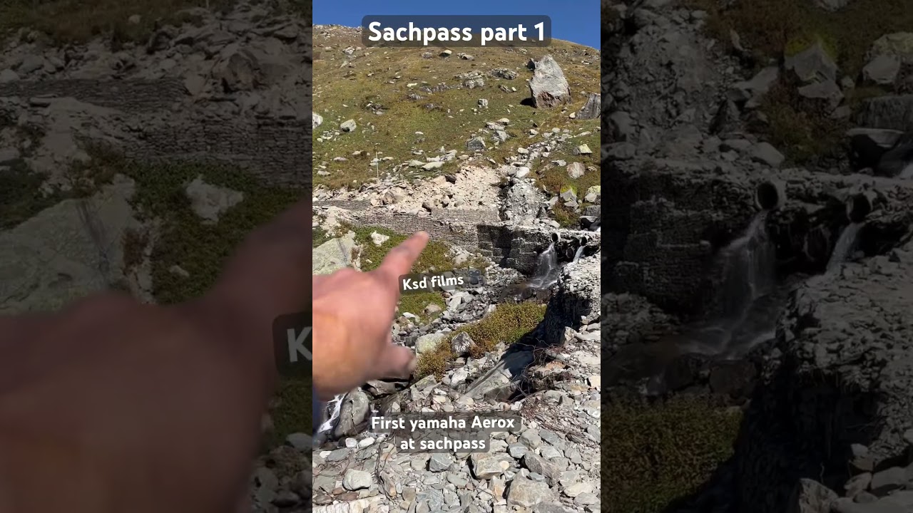 Sachpass road part 1 #sachpass #dangerousroadtrip