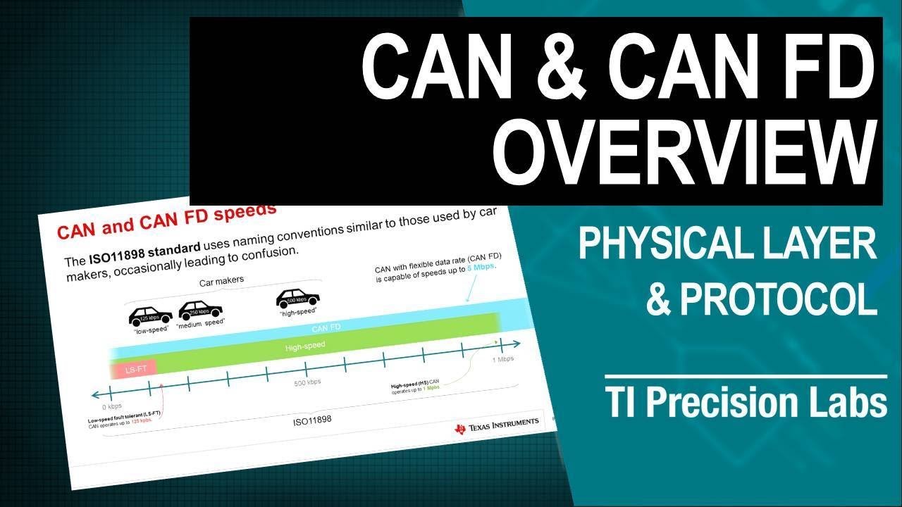 CAN and CAN FD overview