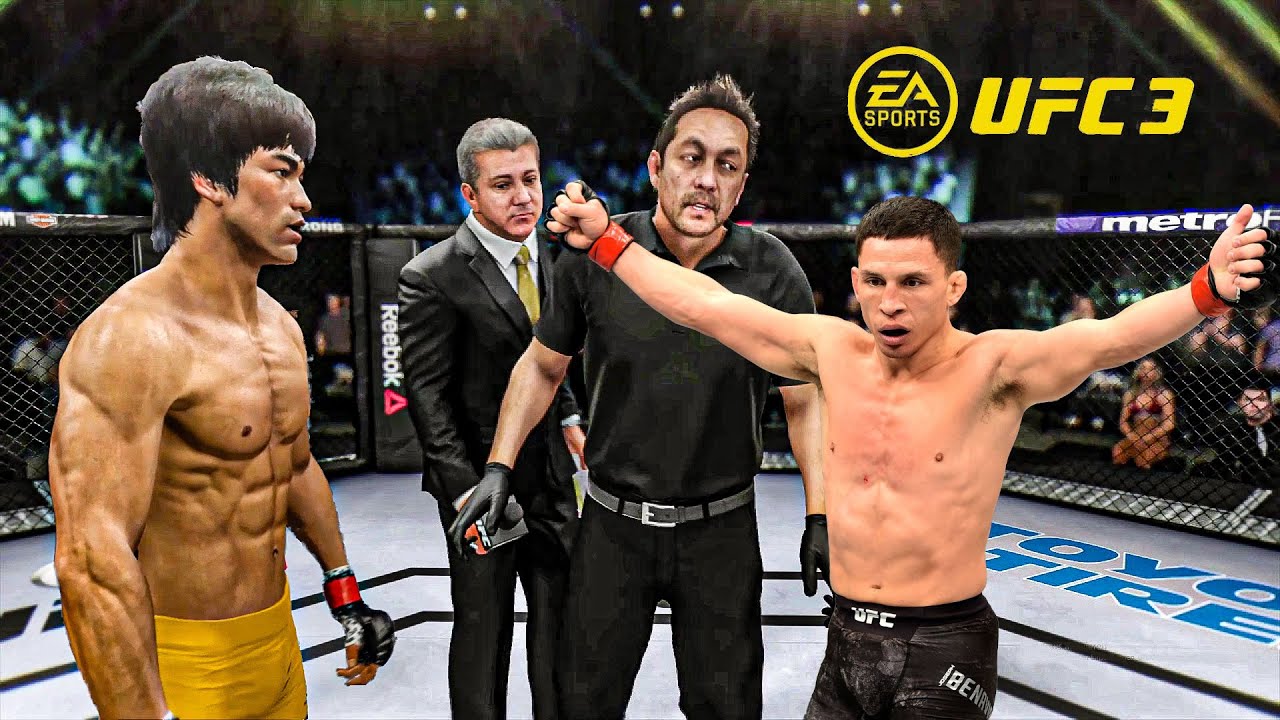 Bruce Lee vs Joseph Benavidez   EA Sports UFC 3   Epic Fight 🔥🐲