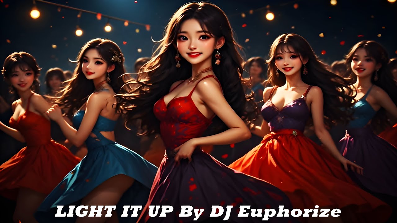LIGHT IT UP – DJ Euphorize | Energetic K-Pop Performance Track (Boy Band Vocals • Trap Drums • EDM)