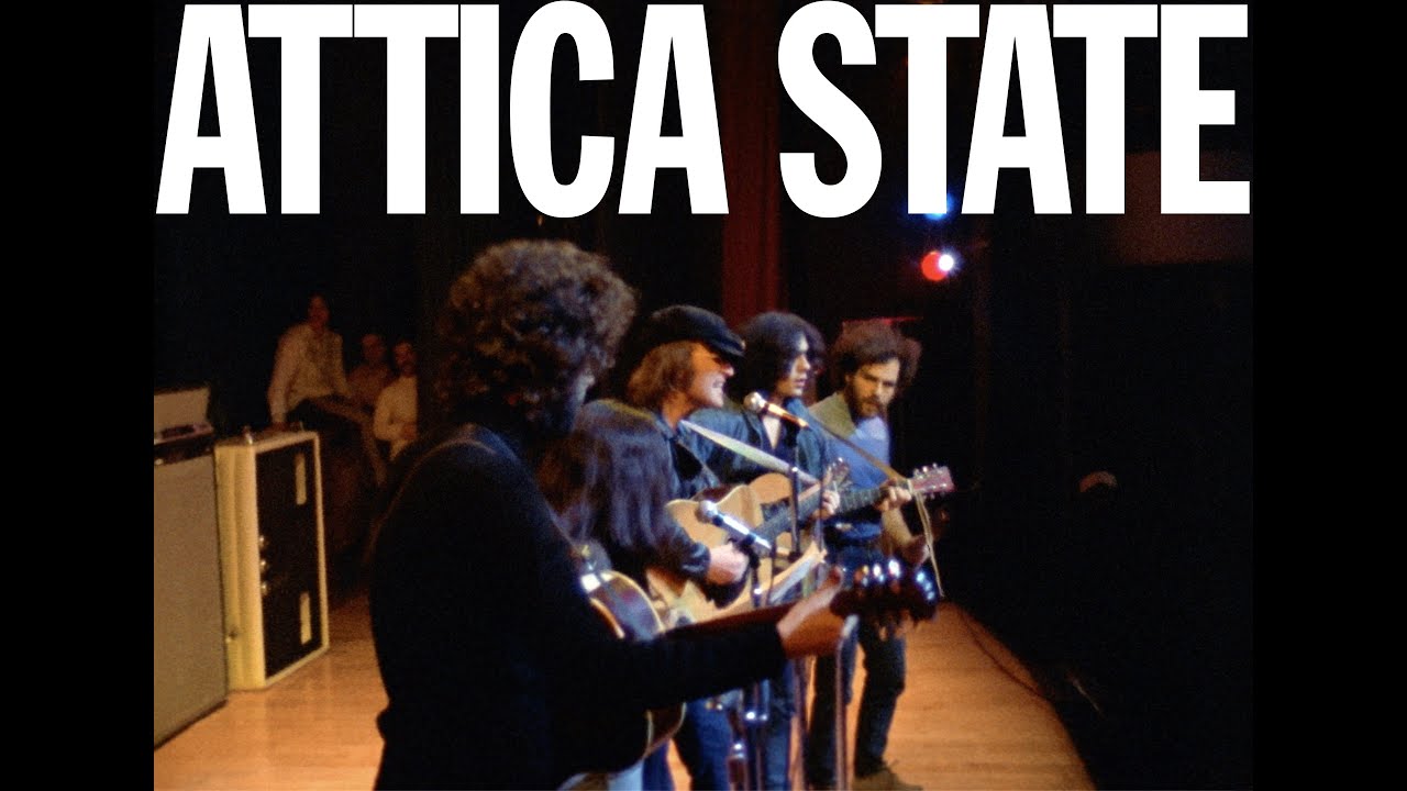 Attica State - John & Yoko/Plastic Ono Band at the Apollo Theater, Harlem, NYC, 17 Dec 1971.
