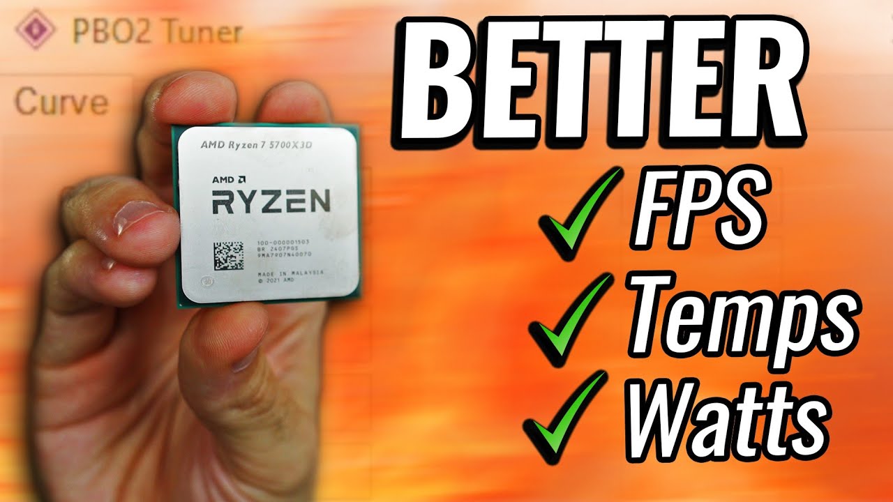 Как НАСТРОИТЬ Ryzen 7 5700X3D на ЛЮБОЙ материнской плате!