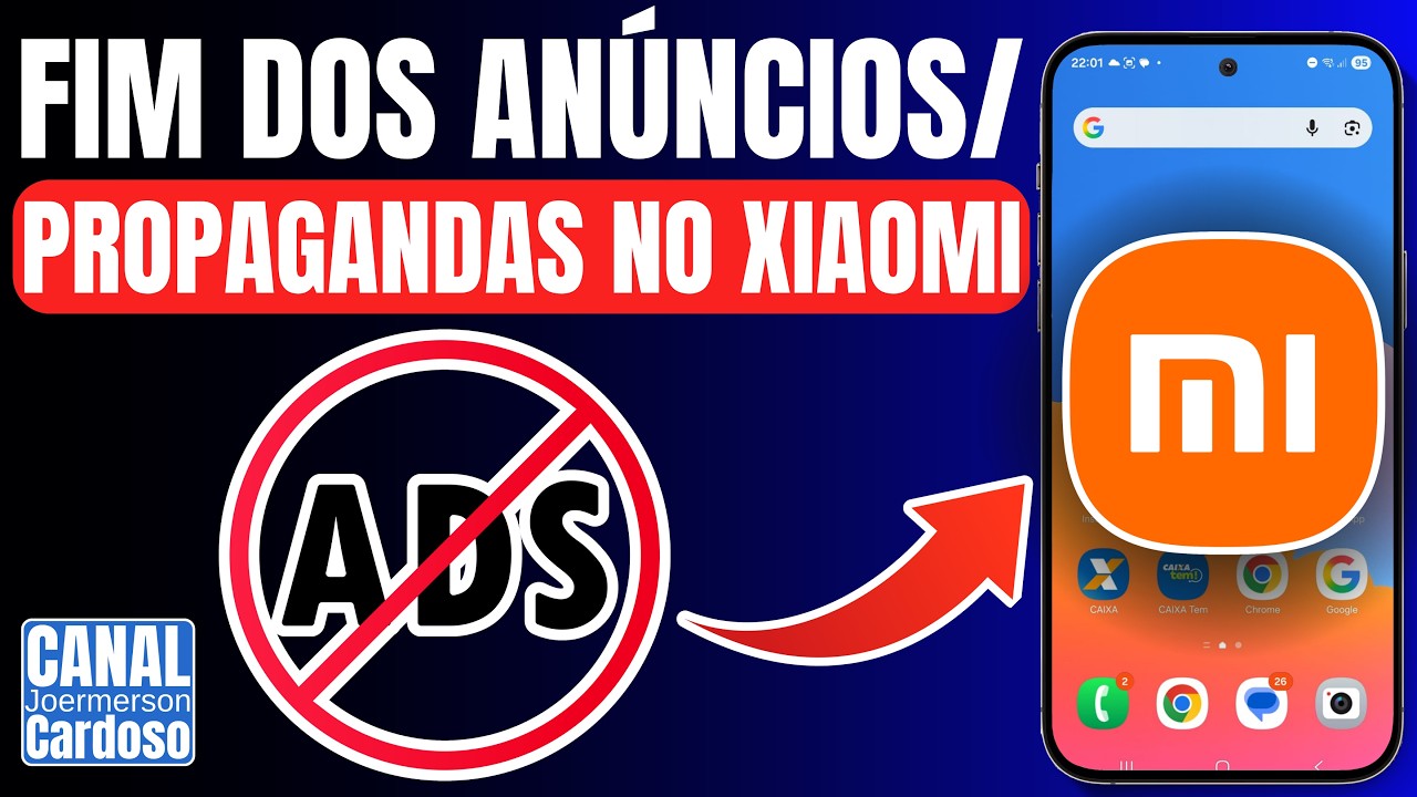 Como Remover TODAS as PROPAGANDAS em Qualquer XIAOMI - GUIA DEFINITIVO!