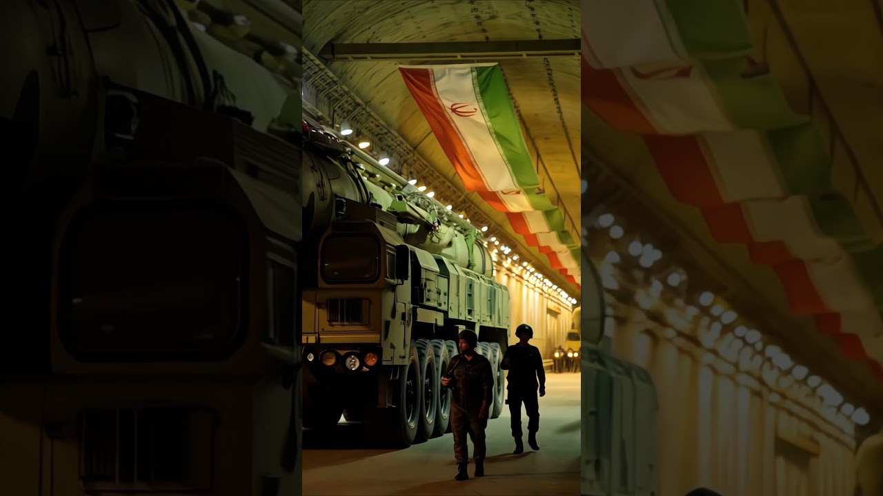 Hidden Missile Convoy Inside a Secret Military Tunnel 🚨