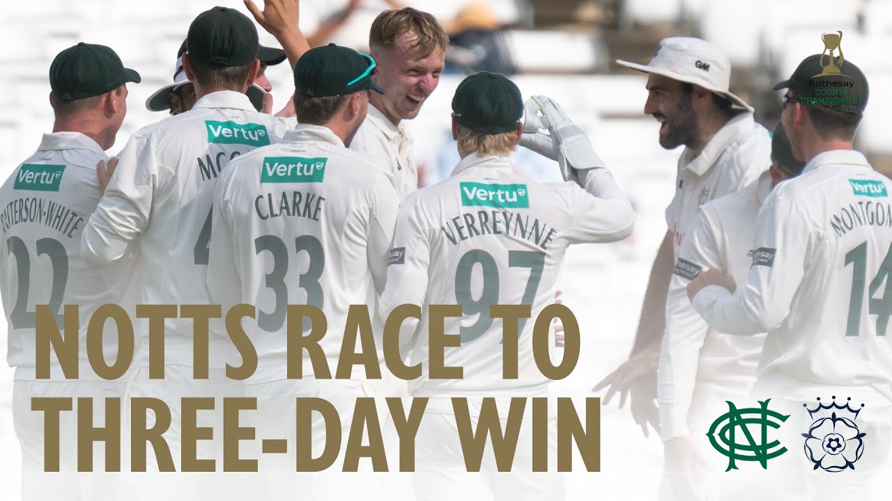A RECORD-BREAKING WIN 😲 | Notts v Hampshire day three highlights