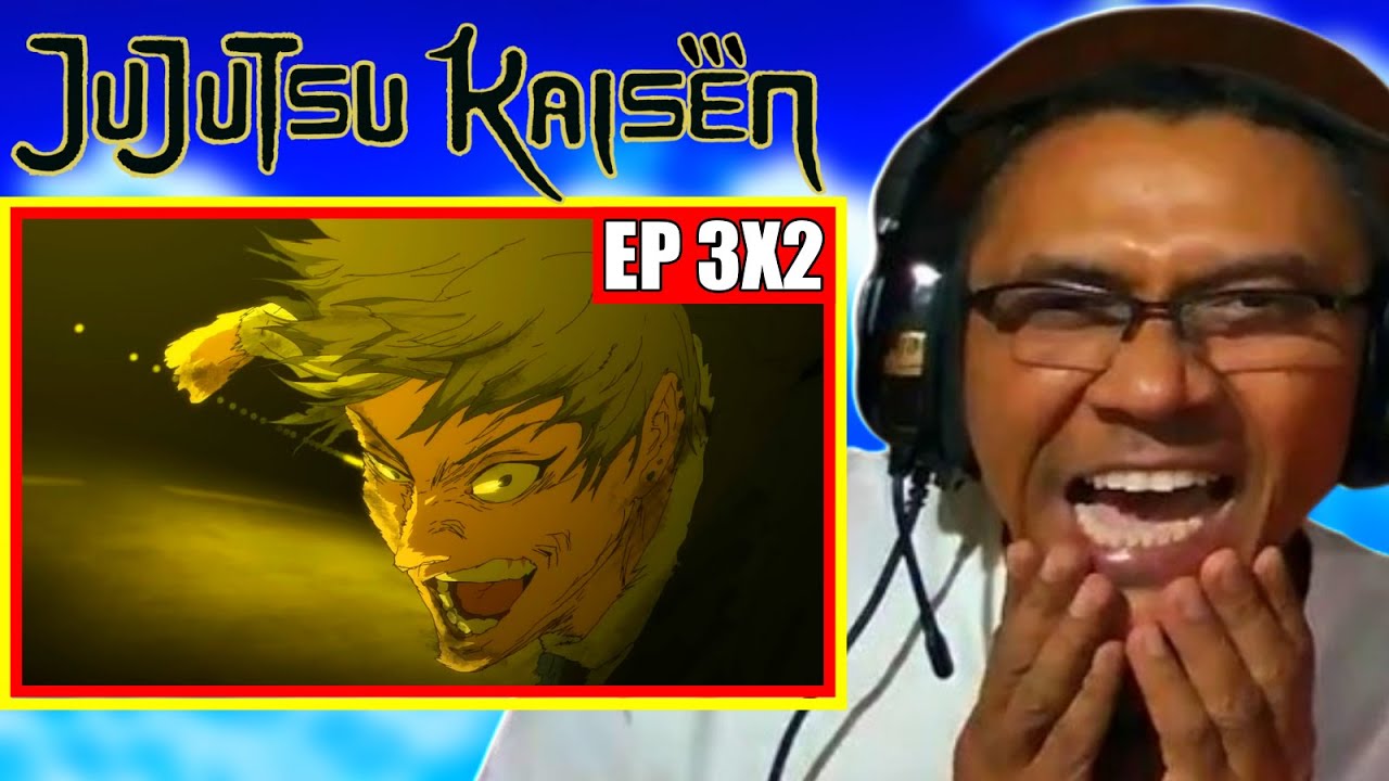 CHOSO VS NAOYA ZENIN | PAI REACT | JUJUTSU KAISEN 3 TEMPORADA EP 2